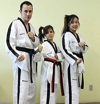 Prof André Ribas, Amanda Vitória e Prof Pamela