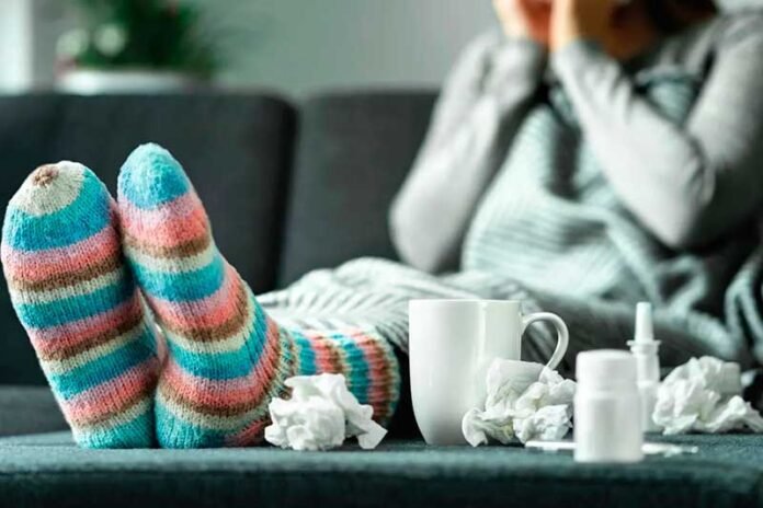Inverno Gripe Resfriado Sintomas Amidalite Bronquite Gripe Otite Pneumonia Resfriado Rinite Alergia Infecção Sinusite