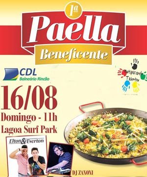 Paella Beneficente em Balneário Rincão