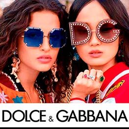 Óculos de Sol Original Marca Arte Óptica Dolce & Gabbana