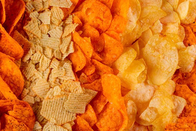 Batata Chips Saúde Alimento Piores